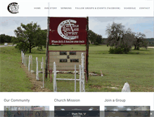 Tablet Screenshot of mycowboychurch.org